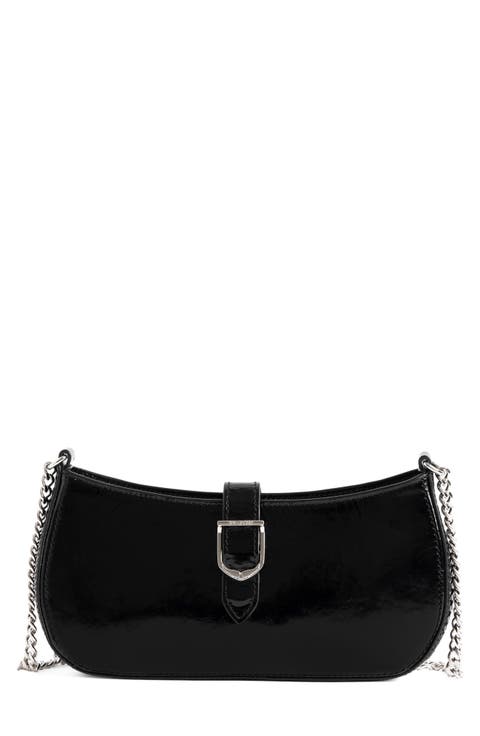 Janis Leather Shoulder Bag