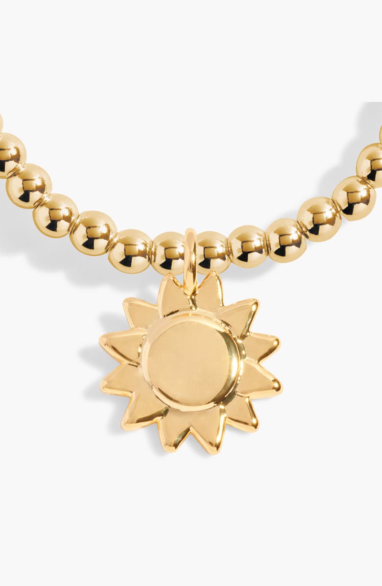 A Littles & Co A Little 'You Are My Sunshine' Bracelet in Gold-Tone Plating, Alternate, color, Metallic Gold