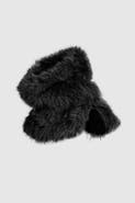 Natori Faux Fur Solid Faux Fur Neckwarmer