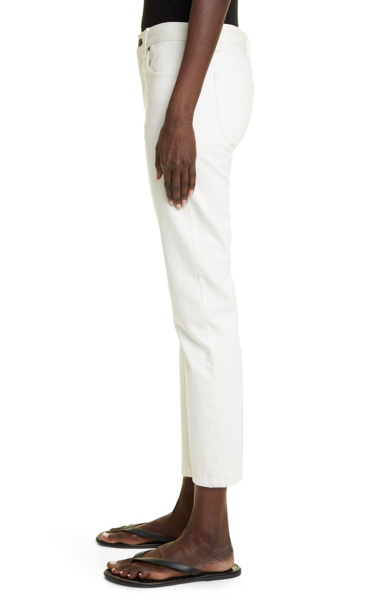 The Row Goldin Ankle Slim Straight Leg Jeans, Alternate, color, 