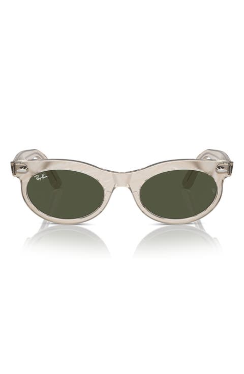 Wayfarer 53mm Oval Sunglasses