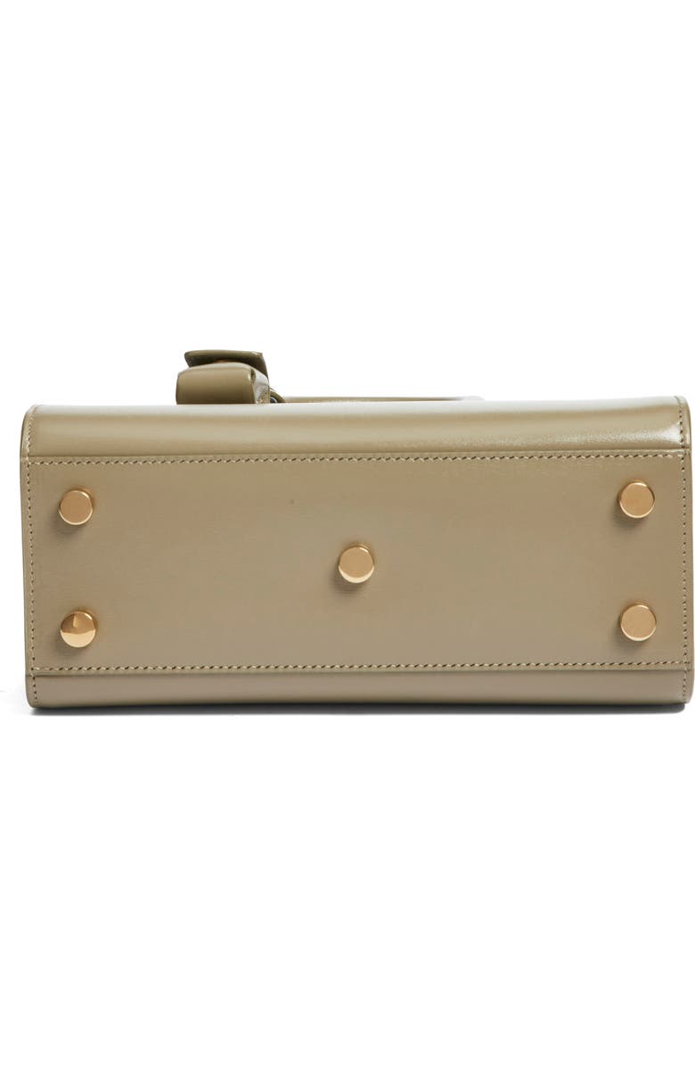 Saint Laurent Nano Sac de Jour Leather Tote, Alternate, color, Strong Moss