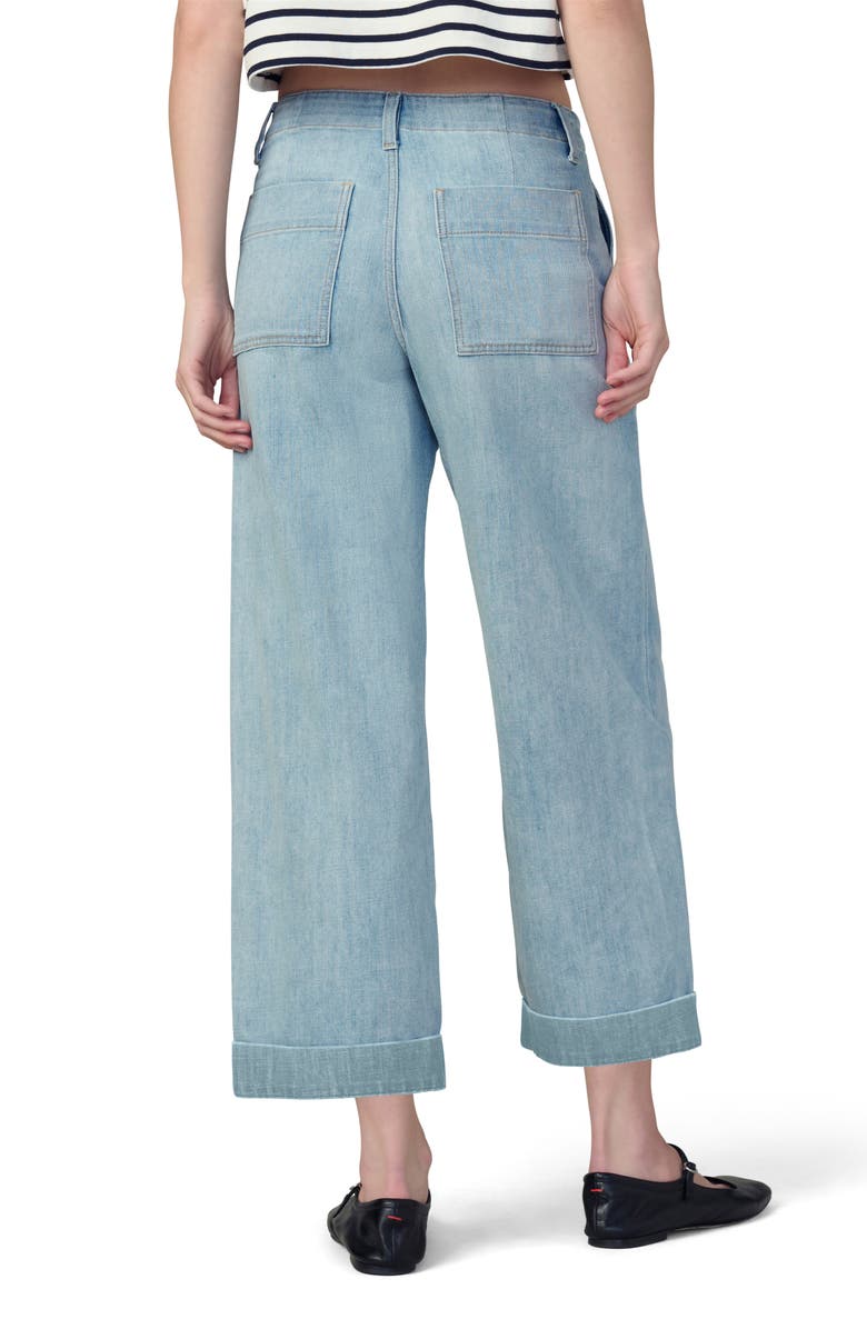 Joe's The Karter High Waist Cuffed Wide Leg Jeans, Alternate, color, Best Days