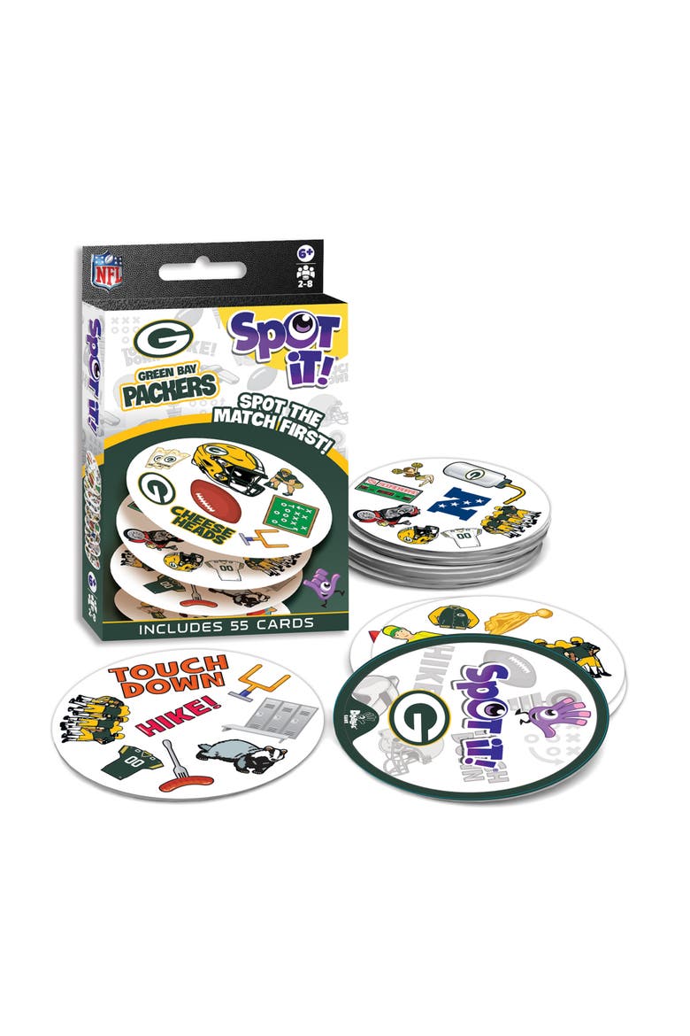 Green Bay Packers Spot It! Card Game, Alternate, color, Multicolor