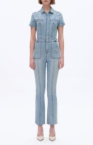 Bayeas Horse Hoof Denim Jumpsuit