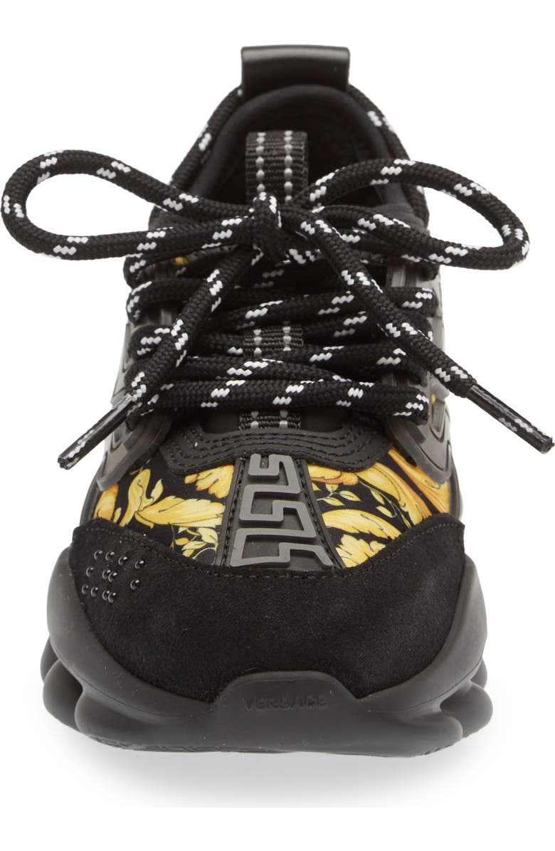 Versace Chain Reaction Sneaker, Alternate, color,