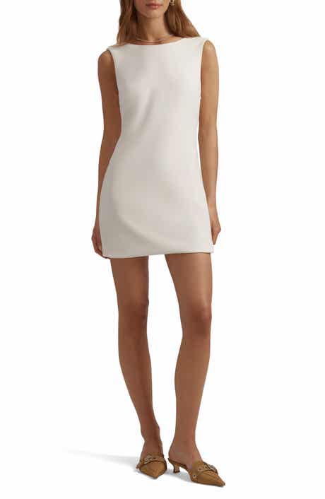 Favorite Daughter Meet Cute Bow Back Minidress