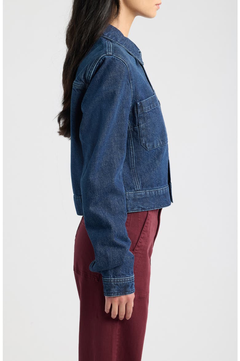 The Small Denim Jacket, Alternate, color, TRADE
