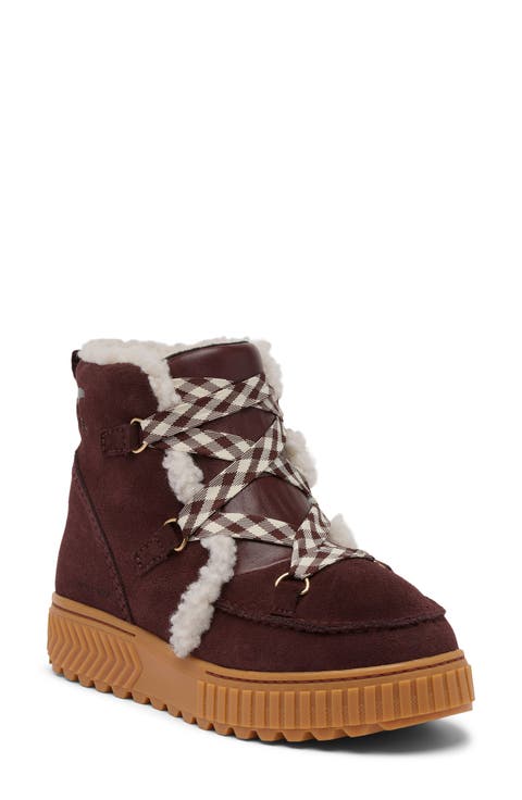 One Ave™ Alpine Faux Fur Trim Waterproof Boot (Women)