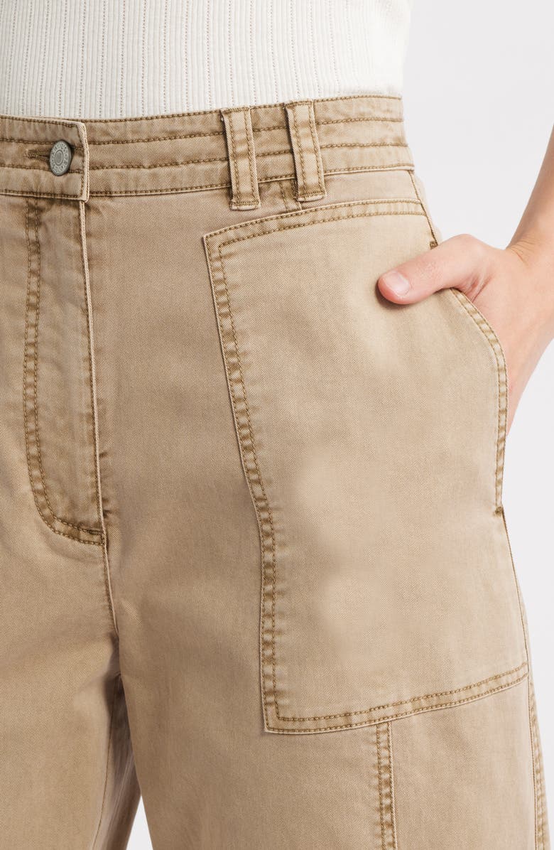 Rails Lunar Barrel Leg Pants, Alternate, color, Light Olive