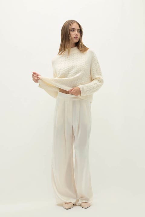 Rosalie Silk Trouser