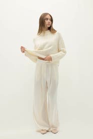 NAKED CASHMERE Rosalie Silk Trouser