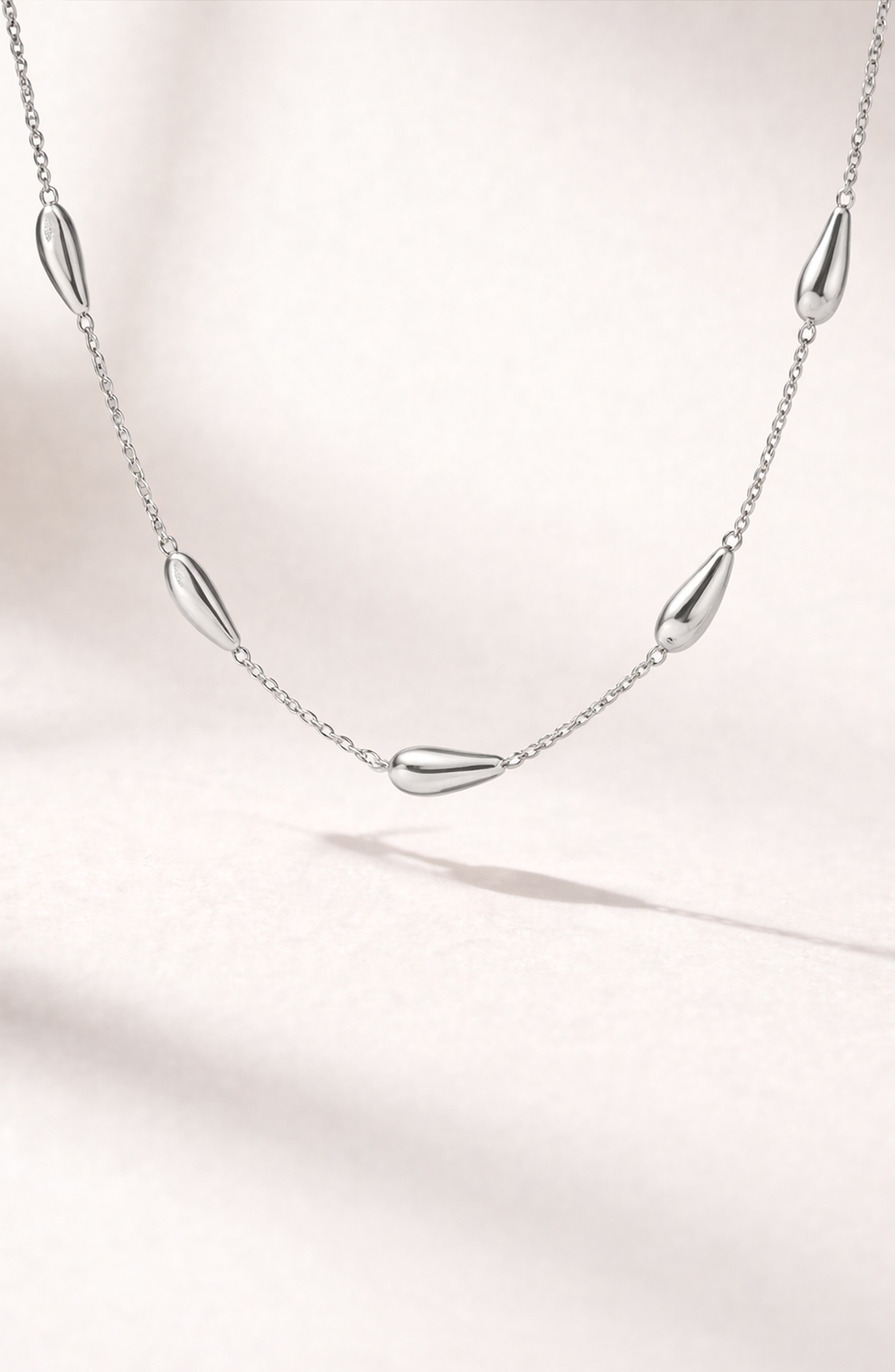 YOJ Eos Flow Necklace in Silver (Women) | Nordstrom