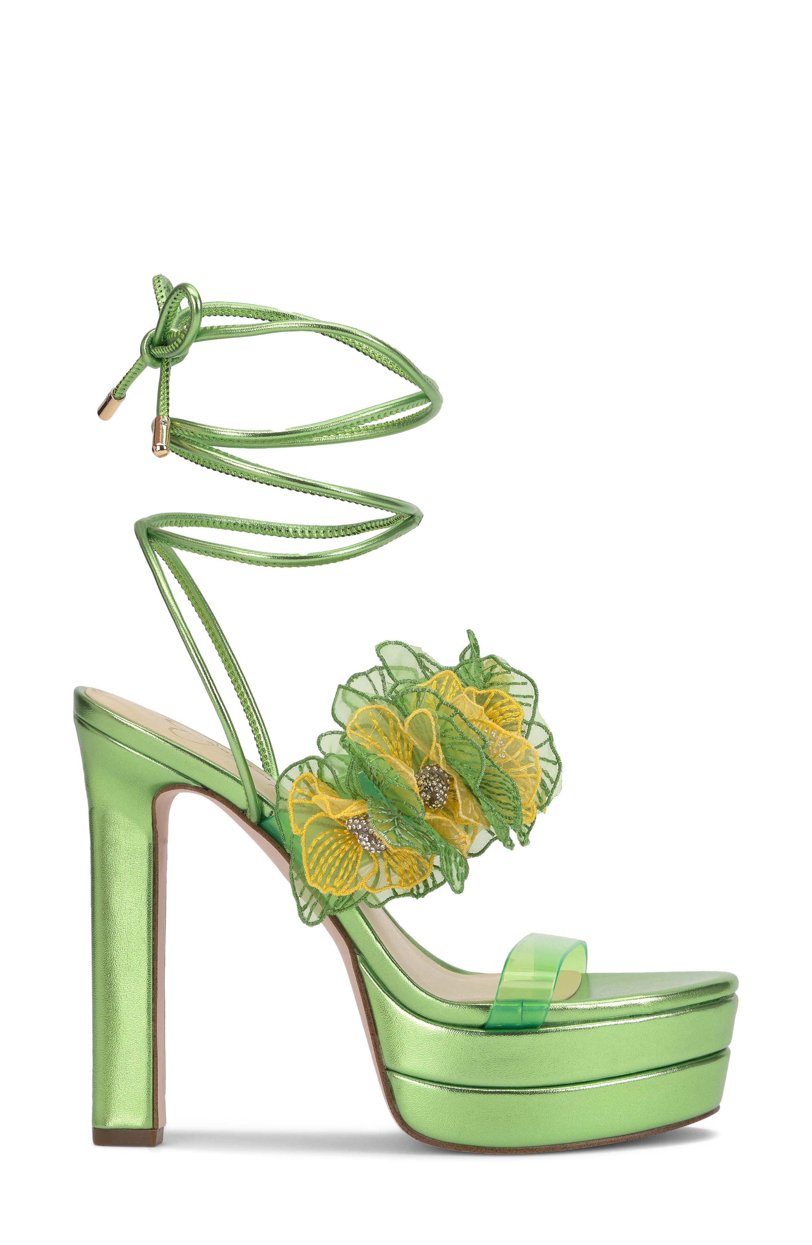 Jessica Simpson Iyla Ankle Wrap Platform Sandal, Alternate, color, 