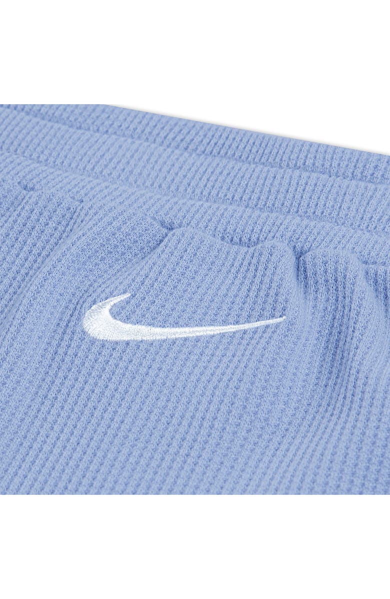 Nike Essentials Sweatshirt, Shorts & Bodysuit Set, Alternate, color, Cobalt Bliss