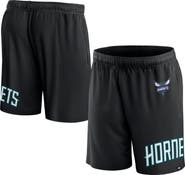 FANATICS Men's Fanatics Branded Black Charlotte Hornets Free Throw Mesh Shorts