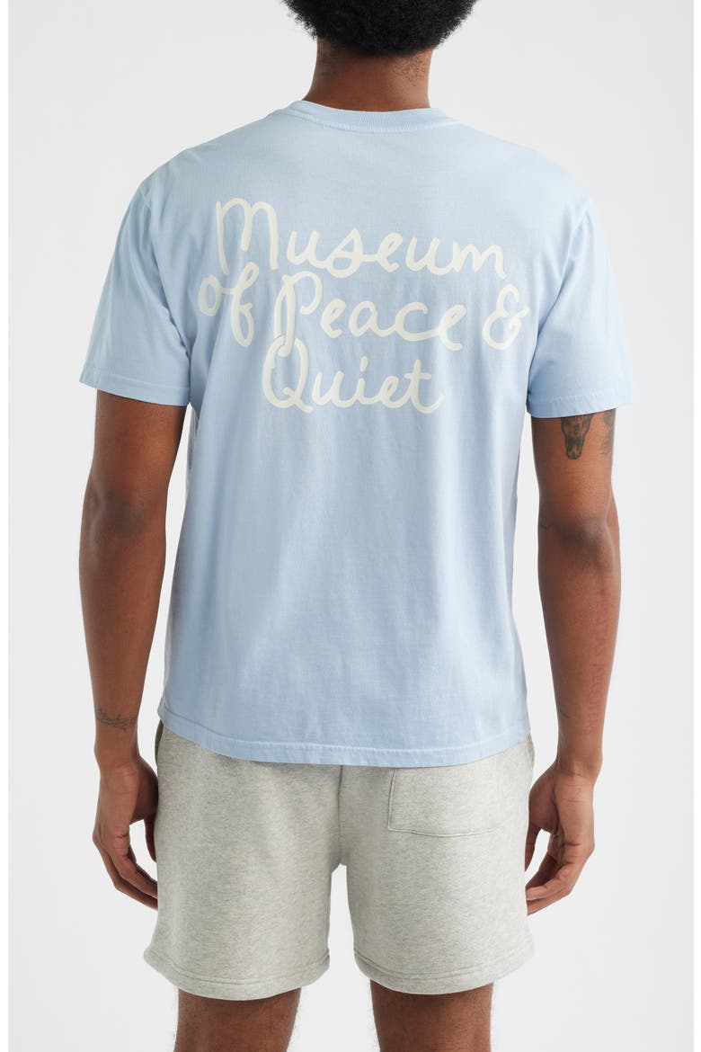 Scribble Cotton Graphic T-Shirt, Alternate, color, BABY BLUE