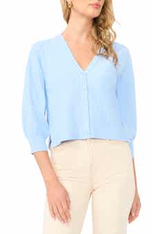 1.STATE Ribbed Crop Cardigan