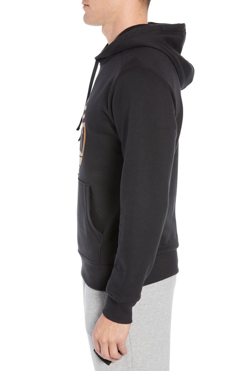 Timberland Logo Hoodie Sweatshirt, Alternate, color, 