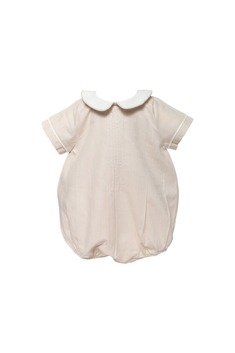 Cuclie Baby Baby Boy Linen Bubble with Pointed Collar | Nordstrom