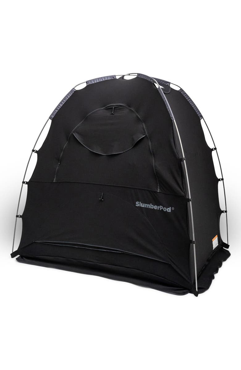 SlumberPod Blackout Sleep Tent, Main, color, Black