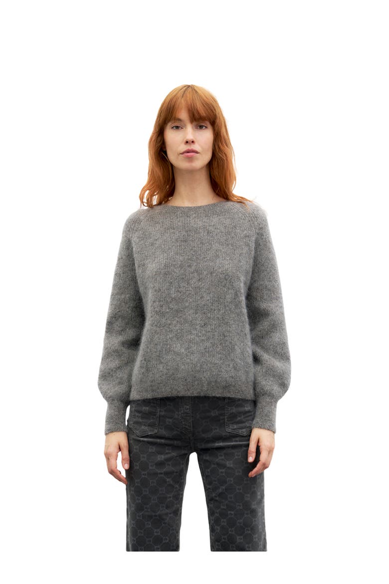 Riya Mohair Blend Sweater, Main, color, Bronze