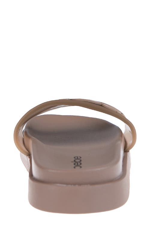 Bebe Translucent Slide Sandal