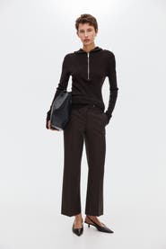 H&M Bootcut Ankle-length Trousers