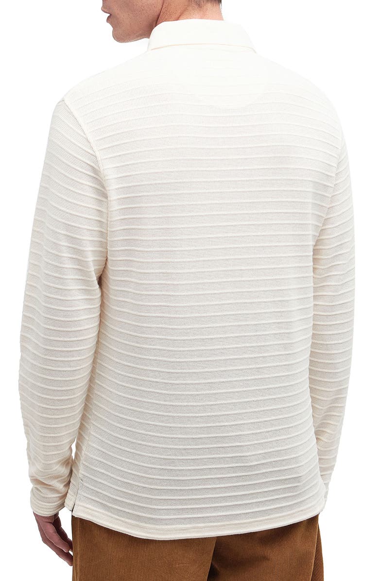Barbour Cramlington Ribbed Long Sleeve Polo, Alternate, color, 