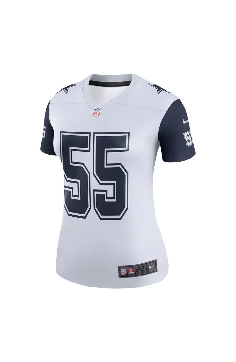Nike Women's Nike Leighton Vander Esch White Dallas Cowboys Color Rush Legend Player Jersey, Alternate, color,