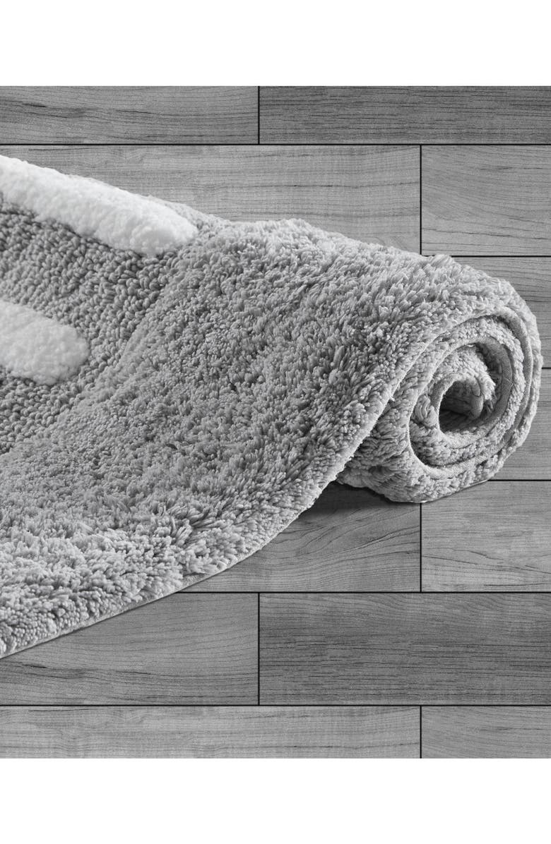 Jean Pierre New York His Bath Mat, Alternate, color, Grey