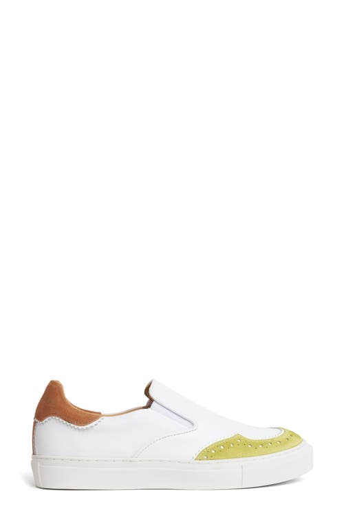 The Office Of Angela Scott The Harper Sneaker In White