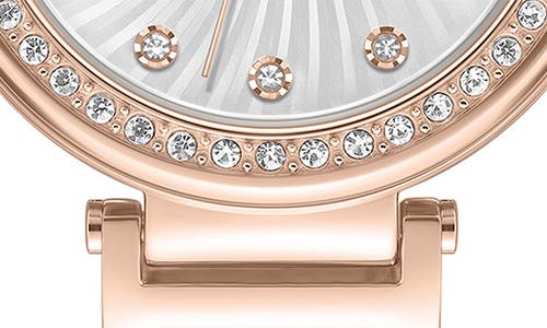 Kenneth Cole New York Classic Crystal Bracelet Watch, 34mm In White
