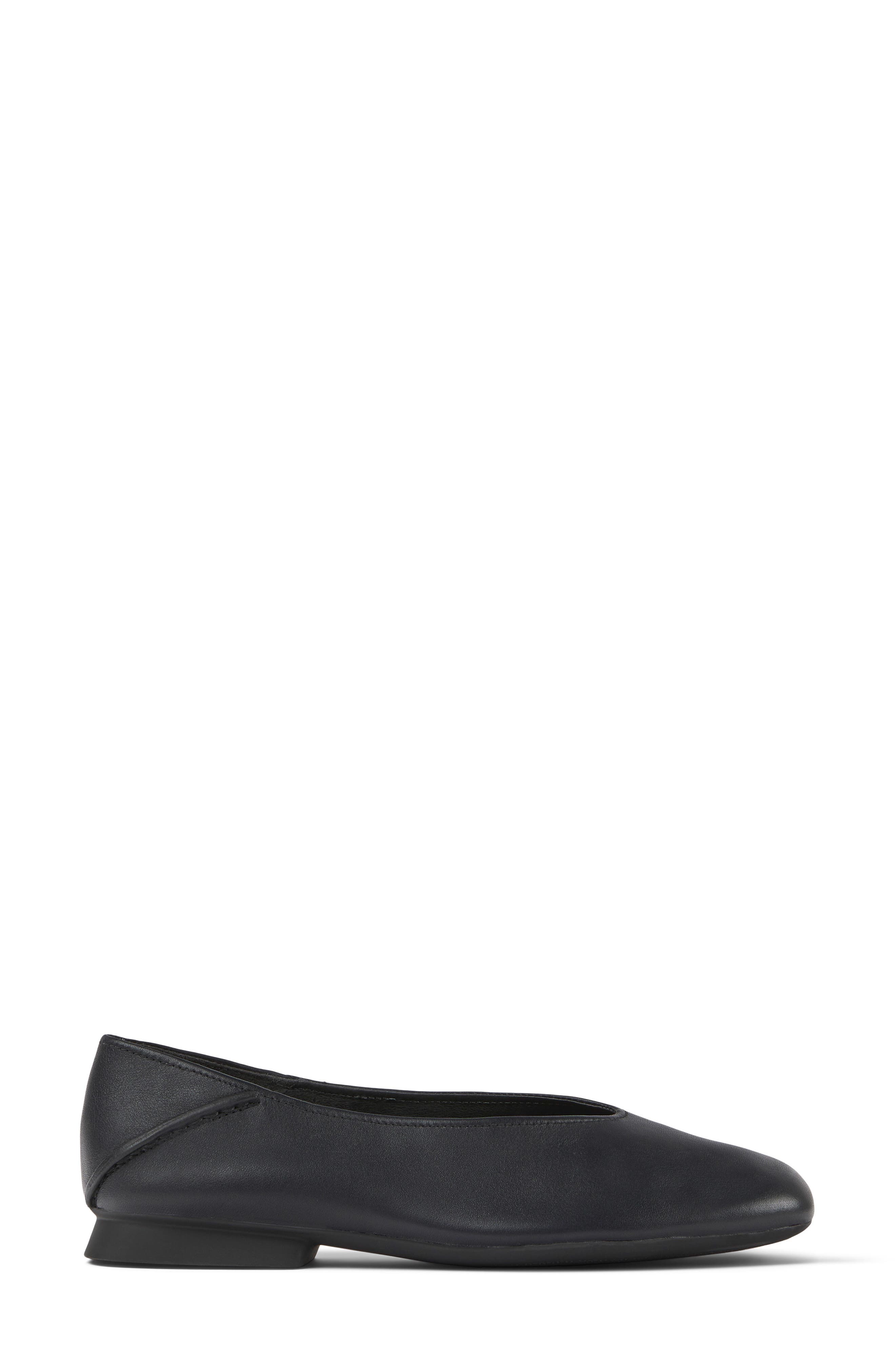 Camper Casi Myra Flat, Alternate, color, Black Smooth