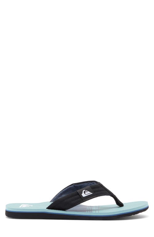 Quiksilver Molokai Layback Ii Flip Flop In Blue