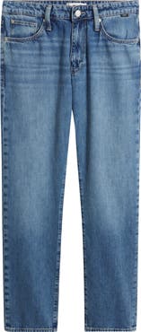 Mavi Jeans Zach Straight Leg Cotton & Linen Jeans