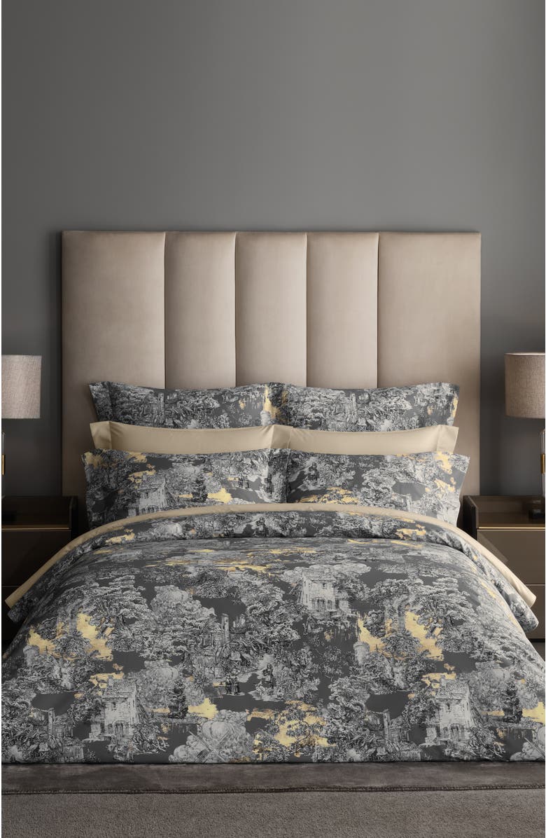 Togas Sievert duvet cover, Alternate, color, Grey
