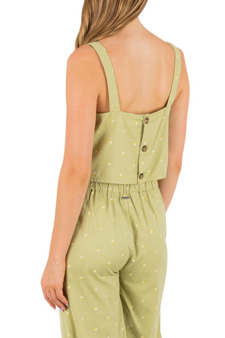 Wavy Dot Crop Tank, Alternate, color, FERN