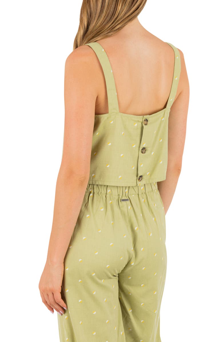 Hurley Wavy Dot Crop Tank, Alternate, color, 