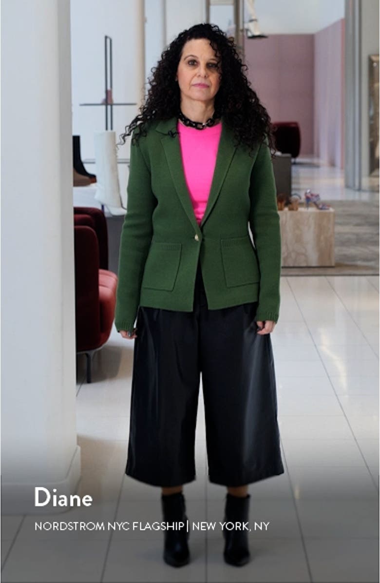 Lacey Knit Blazer, sales video thumbnail