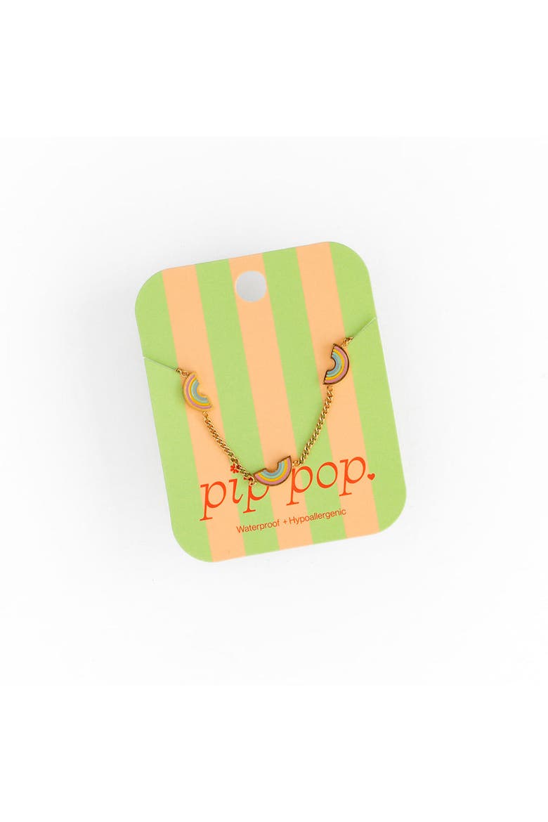 Rainbow Repeat Necklace, Alternate, color, Multi