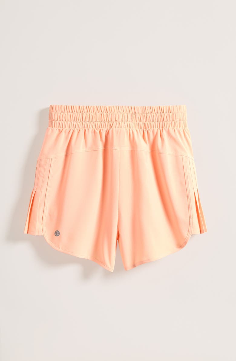 Zella Girl KIds' Game Time Shorts, Alternate, color, Coral Nectar