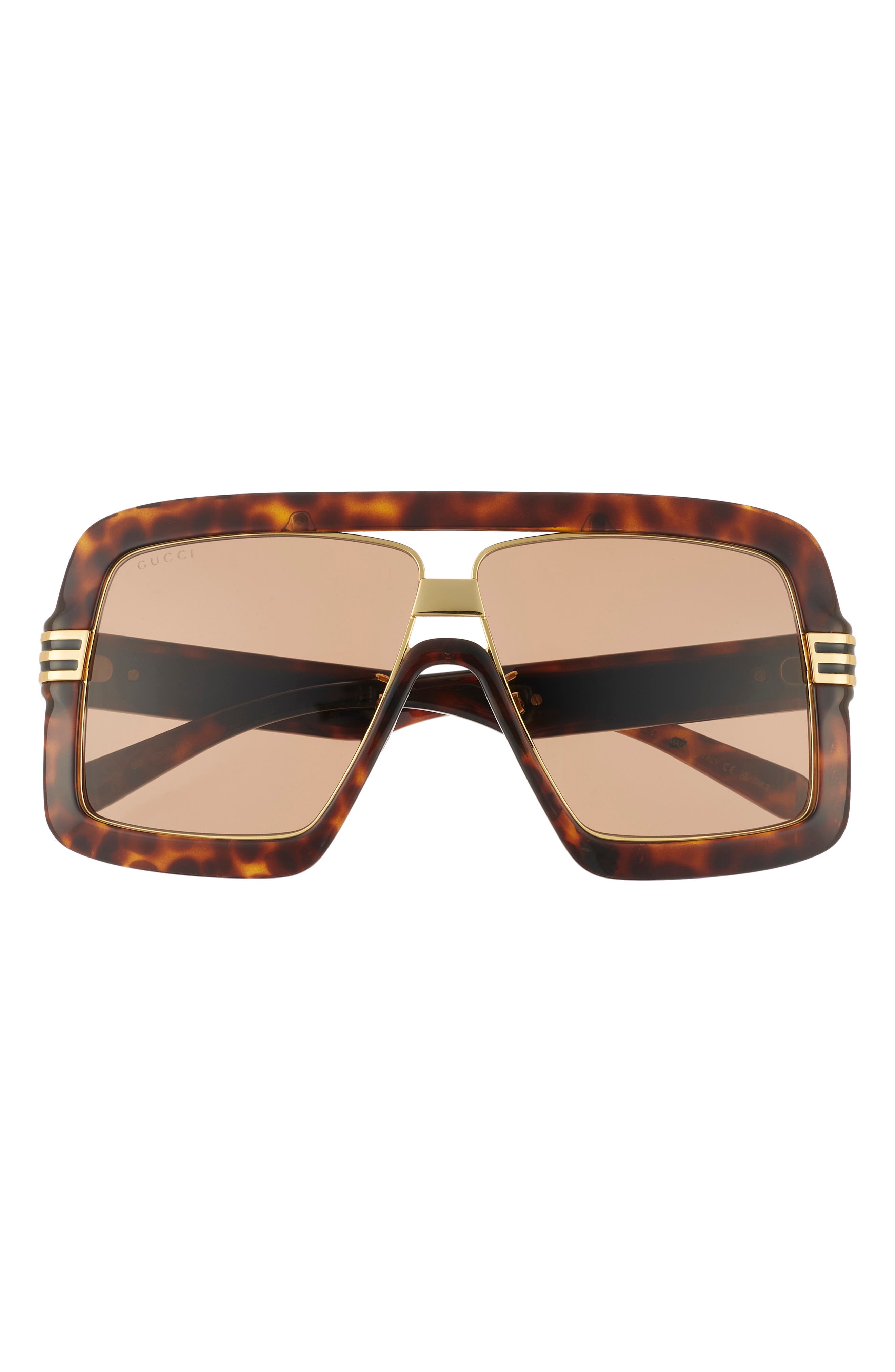 Gucci 60mm Aviator Sunglasses