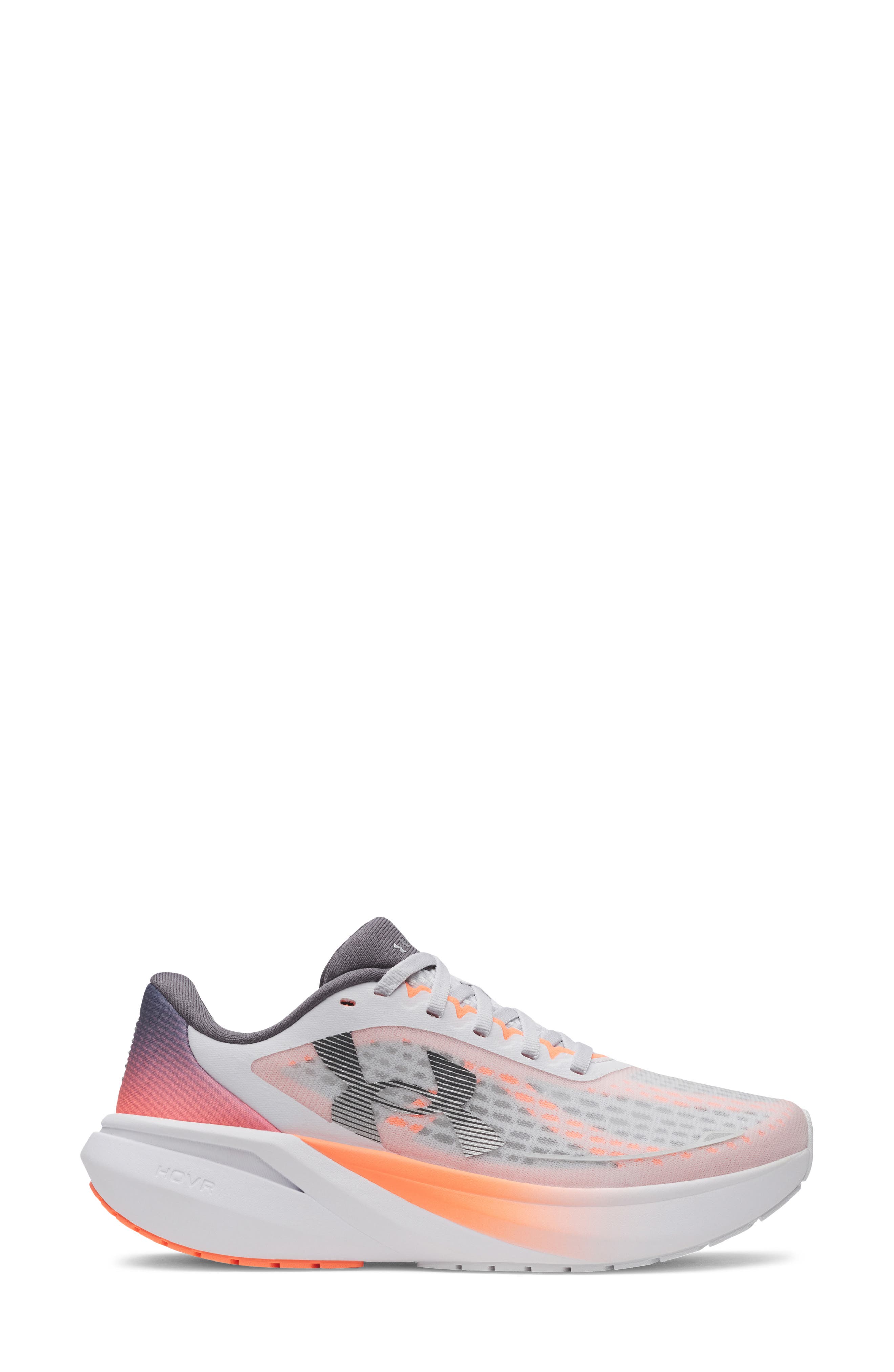 UA Velociti Pace Running Shoe, Alternate, color, DISTANT GRAY / TANGERINE