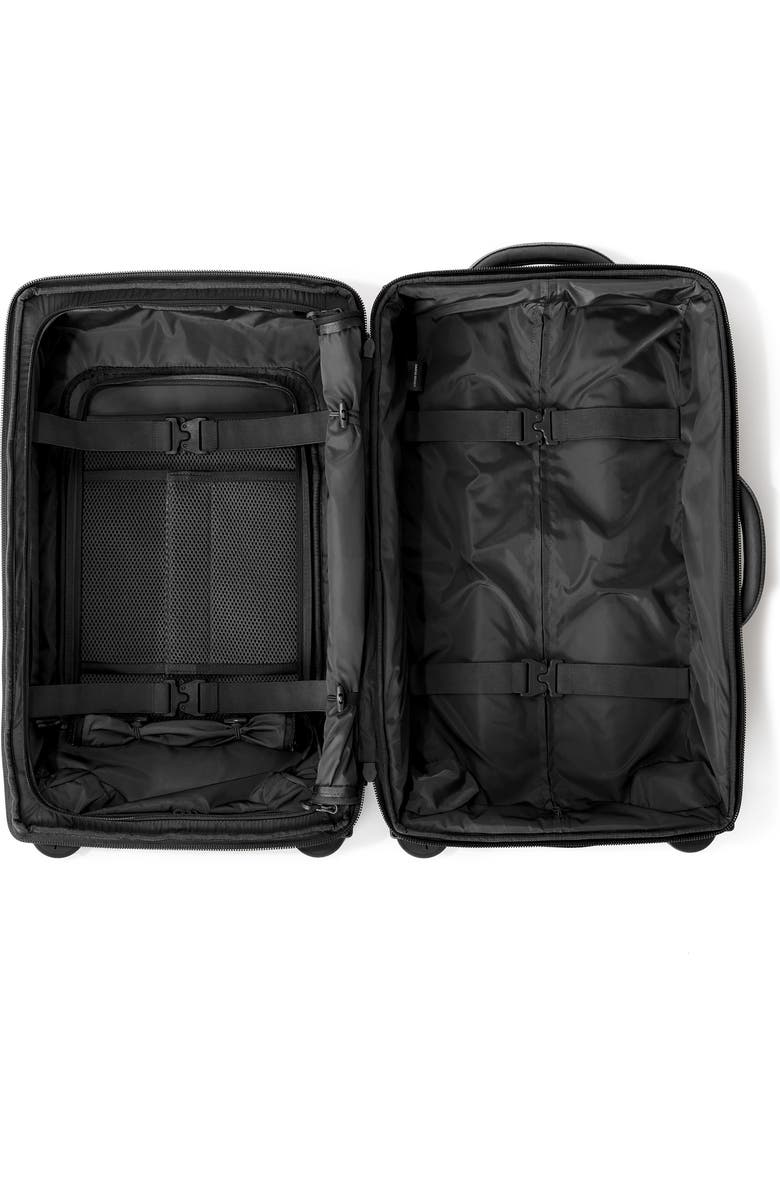 Dagne Dover Seattle Carry-On Rolling Luggage, Alternate, color, Onyx