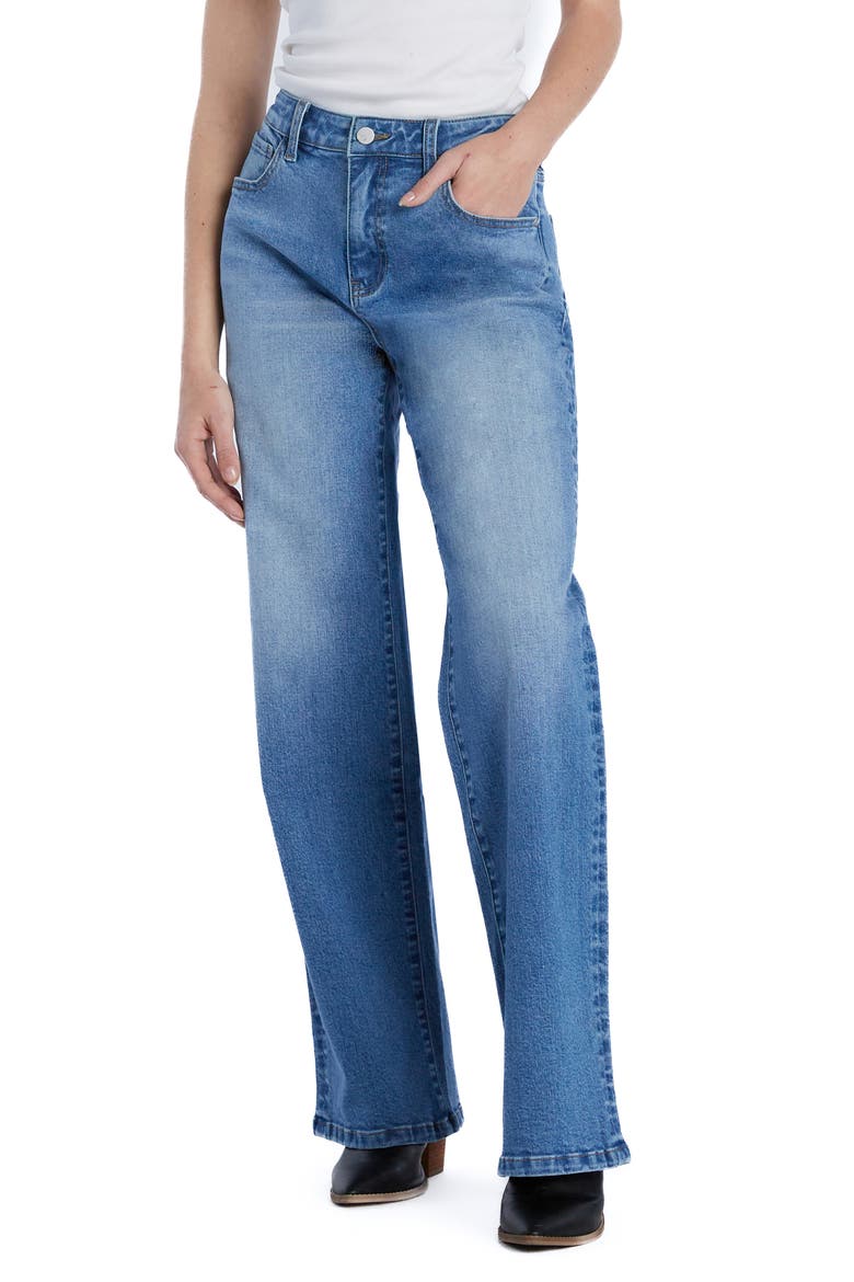 Relaxed Straight Leg Jeans, Main, color, RELAX BLUE