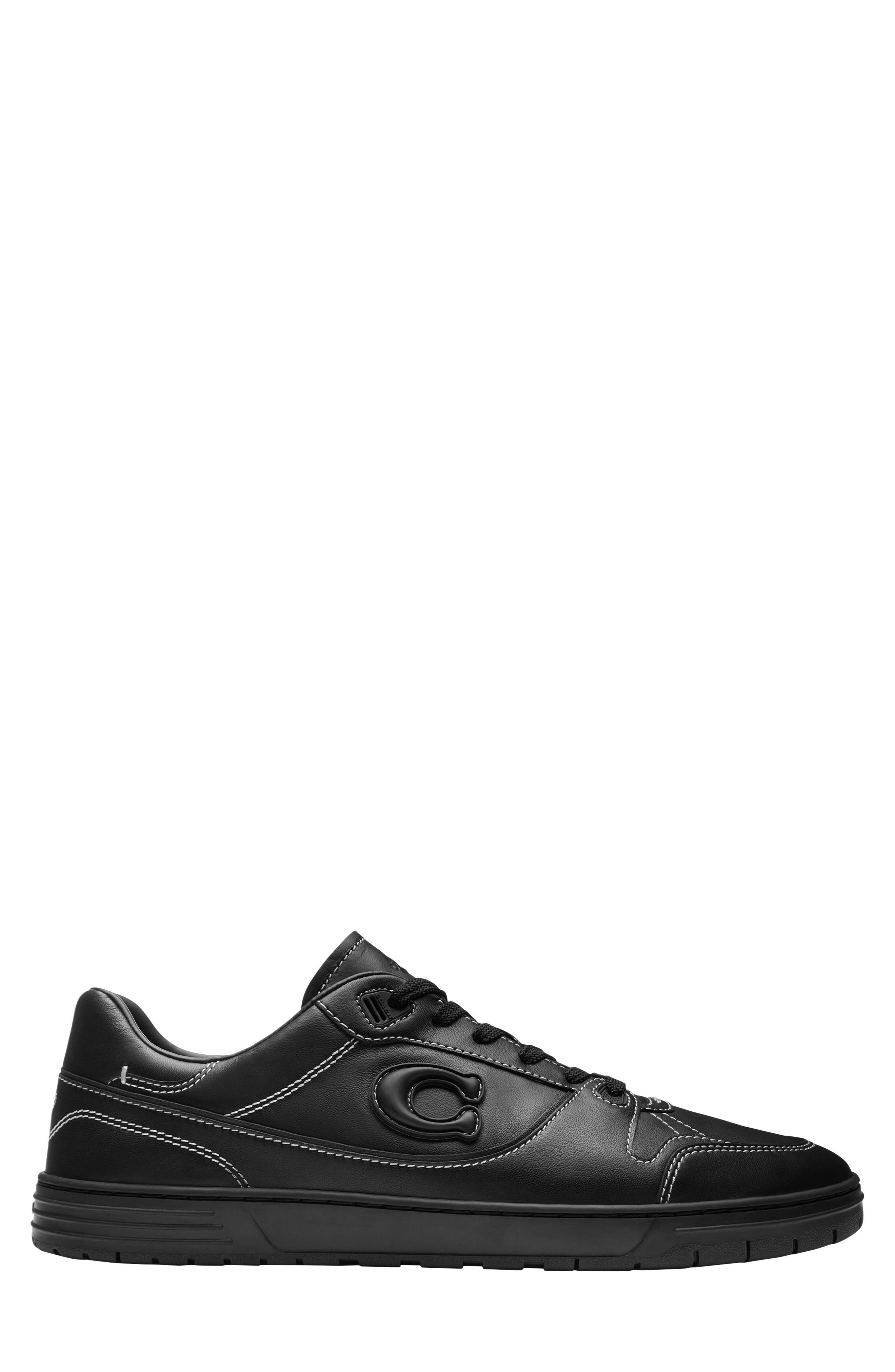 Soft Soho Sneaker, Alternate, color, BLACK