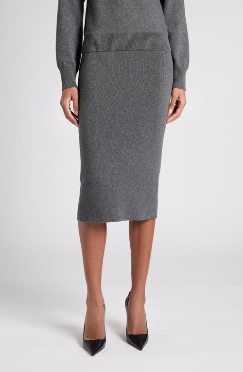 Tom Ford Women Cashmere Skirt In Gray