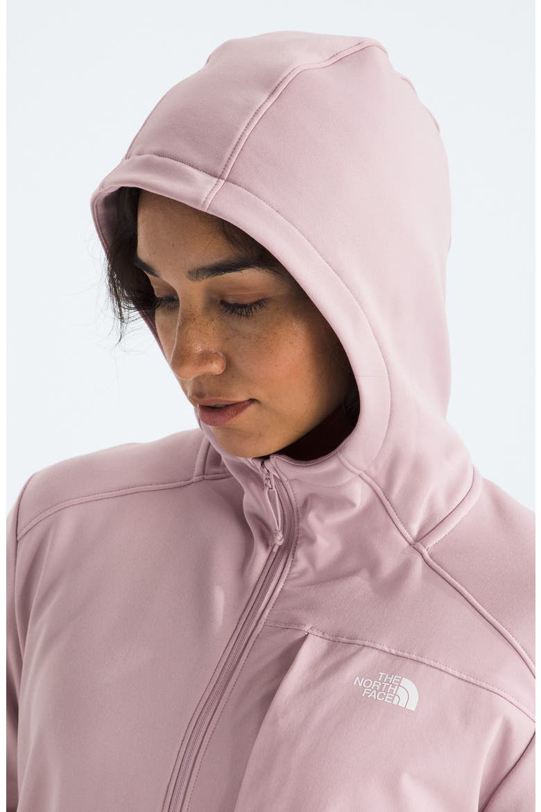 Performance Fleece Full Zip Hoodie Jacket, Alternate, color, METAL PINK