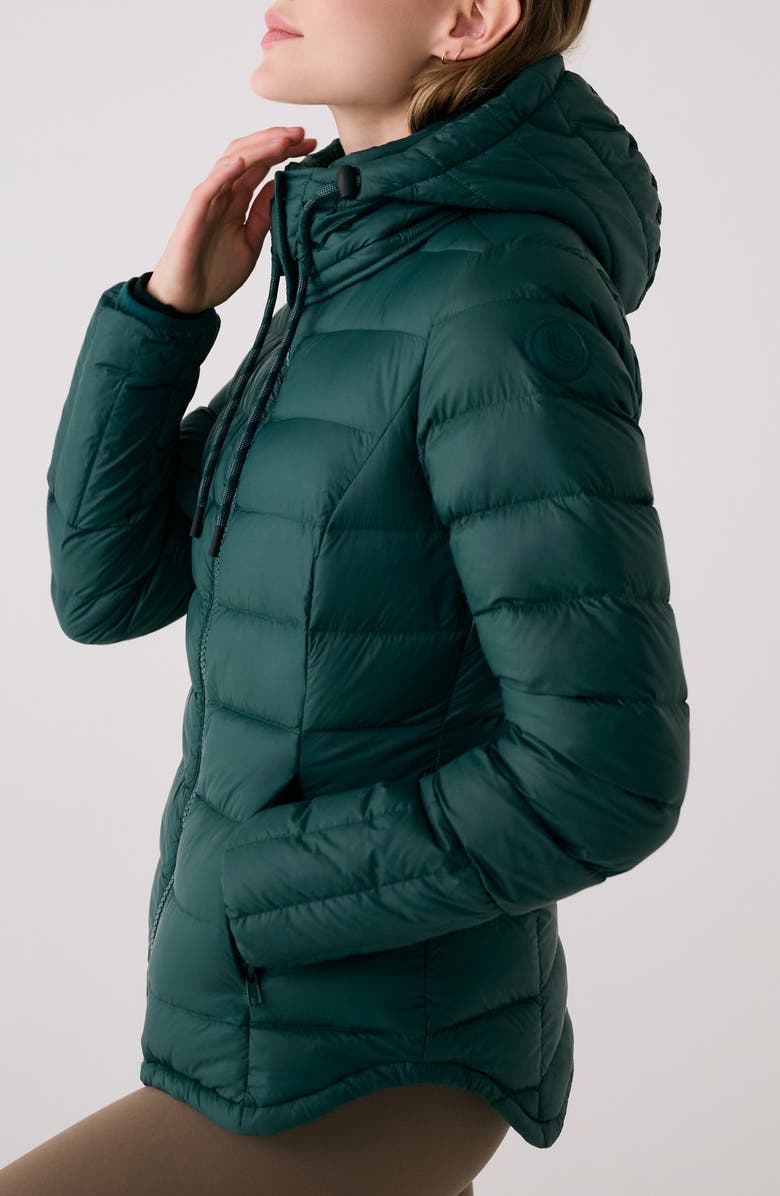 Lole Emeline Water Repellent 550 Fill Power Down Jacket, Alternate, color, Midnight Teal